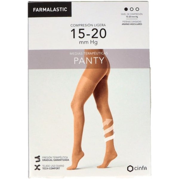 Farmalastic Panty Compresion Ligera Talla Xl Color Camel 1 Ud-image