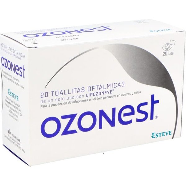 Ozonest Toallitas Oftalmicas 20 Ud-image