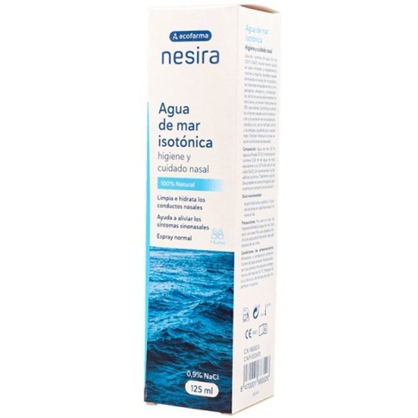 Acofarma Nesira Agua De Mar IsotóNica Y EstéRil Adultos, 125 Ml-image