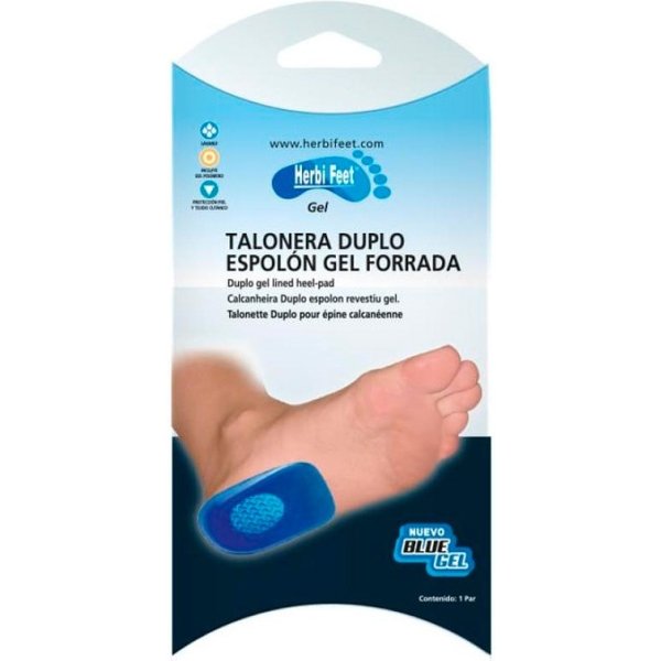 Herbi Feet Talonera Espolon Gel Forrada Talla S 1 Par-image