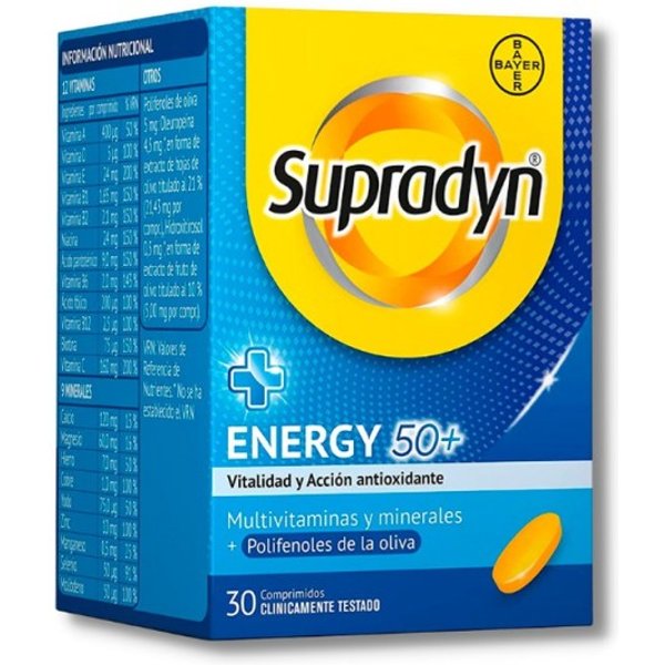 Supradyn Vital 50+ Antiox 30 Comprimidos-image