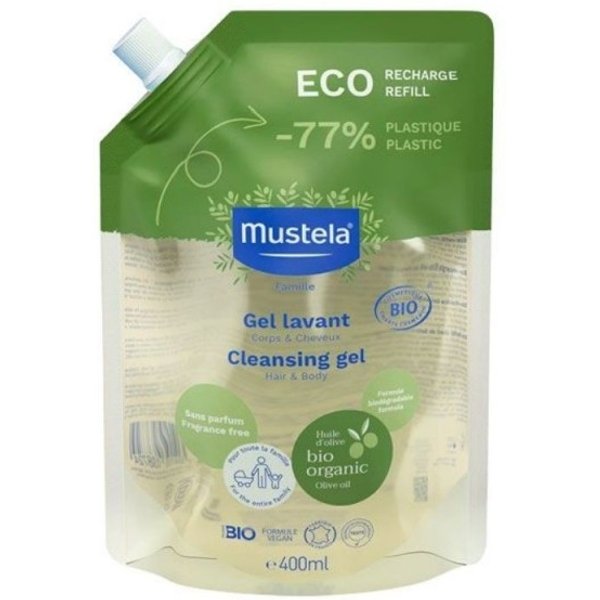 Mustela Gel Champú Bio Recarga 400 Ml-image