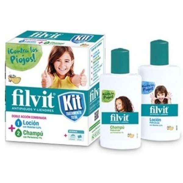 Kit Filvit Locion + Champu Antipiojos 100 Ml + 100 Ml-image