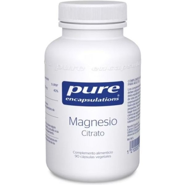 Pure Encapsulations Magnesio Citrato 90 Capsulas Vegetales-image
