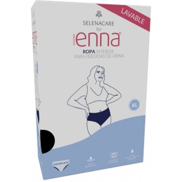 Enna Braga Perdida De Orina Cintura Alta Talla Xl Color Negro 1 Ud-image