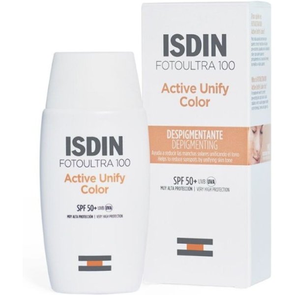 Isdin Fotoultra 100 Active Unify Fusion Fluid Color Spf100+ 50 Ml-image