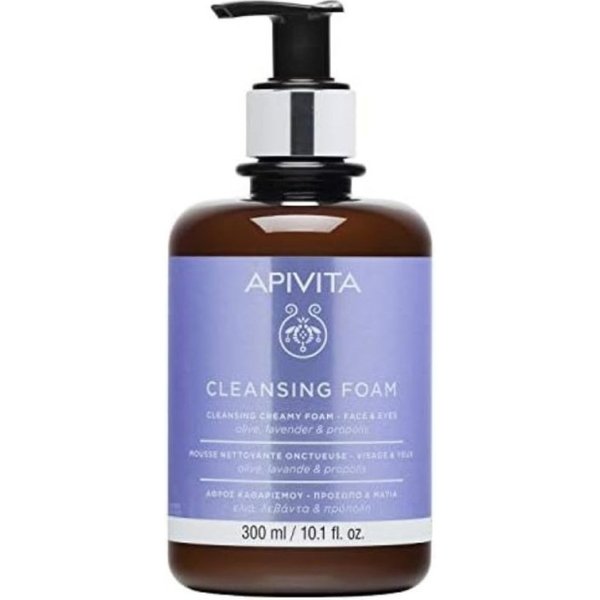 Apivita Crema Limpiadora Para Cara Y Ojos 300 Ml-image