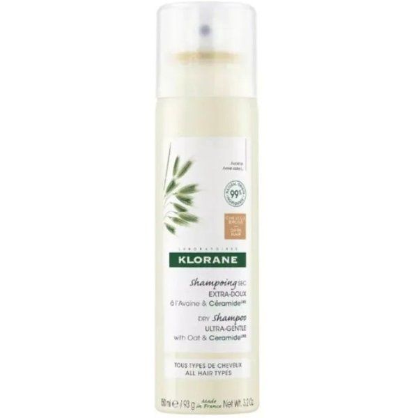 Klorane Champu Seco A La Leche De Avena Cabello CastañO 150 Ml-image