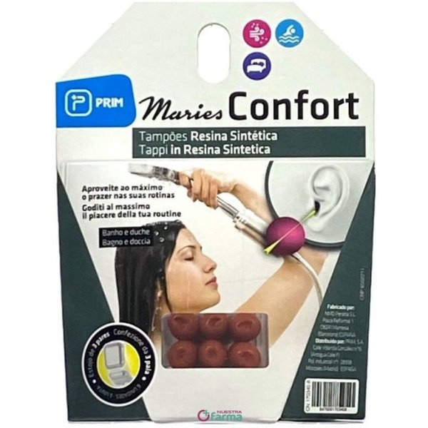 Maries Confort Tapones Oidos Resina Sintetica 6 Ud-image