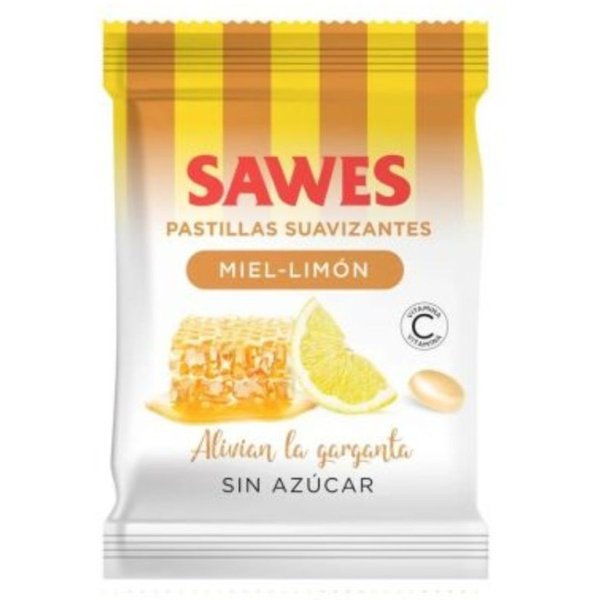 Sawes Caramelos Bolsa Sin AzúCar Sabor Miel Con LimóN 50 Gr-image