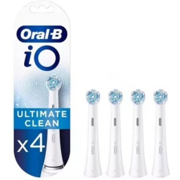 Oral-B Io Recambios Cepillo Dental EléCtrico Ultimate Clean - Pack De 4-image