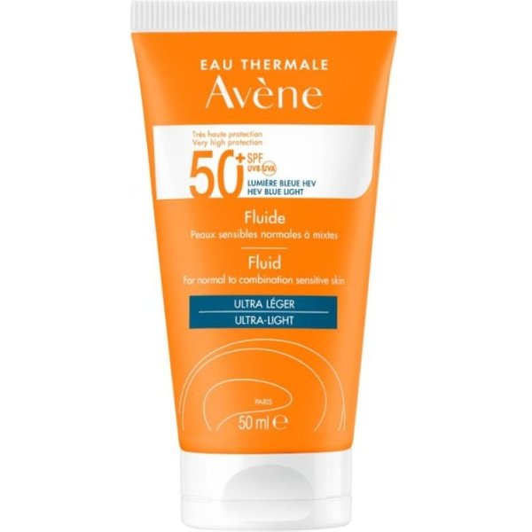 Avene Solar Emulsion Oil Free Spf 50+ 50 Ml-image