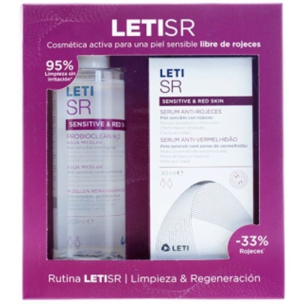 Cofre Leti Serum Antirrojeces + Agua Micelar 200 Ml-image