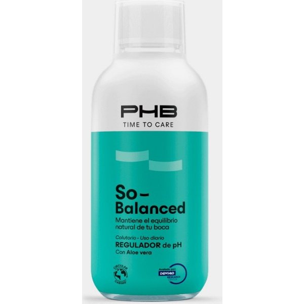 Phb Time To Care So Balanced Colutorio 1 Botella Sabor Menta Suave 300 Ml-image
