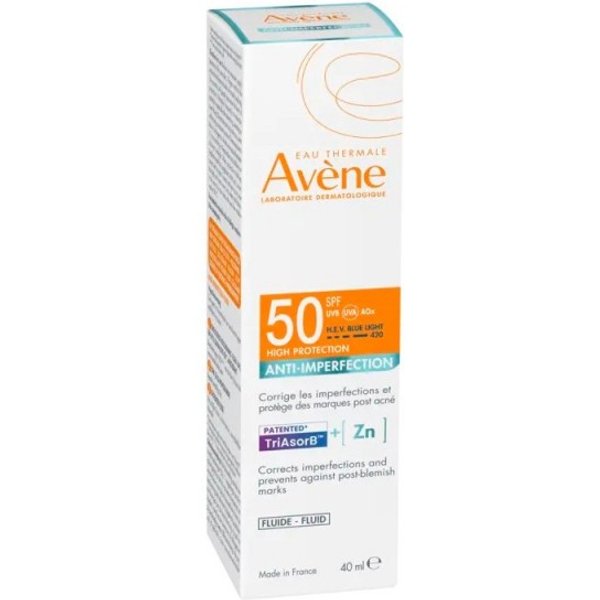 AvèNe Fluido Antiimperfecciones Spf 50+ 40 Ml-image