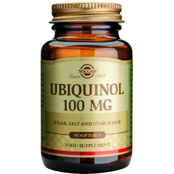 Solgar Ubiquinol 100 Mg 50 Perlas-image