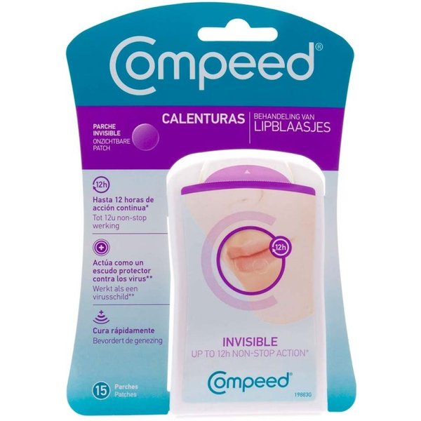 Compeed Parches Invisibles Calenturas O Herpes Labial 15 Unidades-image