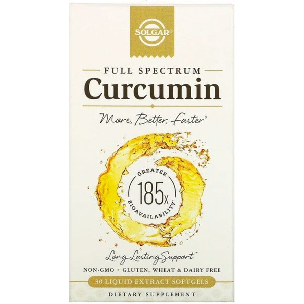 Solgar Full Spectrum CúRcuma 30 CáPsulas-image