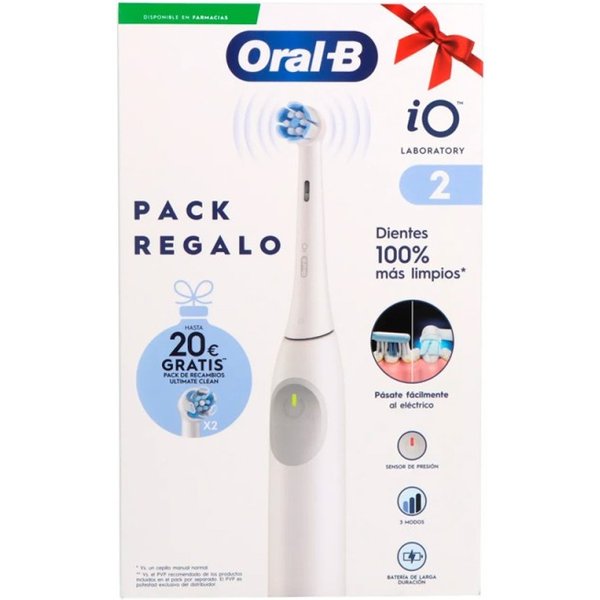 Cepillo Dental EléCtrico Oral-B Io2 Laboratory 1 Cabezal Interdental + 2 Recambios Pack Regalo-image