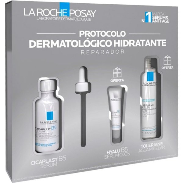 Cofre La Roche-Posay Cicaplast B5 SéRum 30 Ml + Hyalu B5 SéRum Ojos 5 Ml + Toleriane Agua Micelar 50 Ml-image