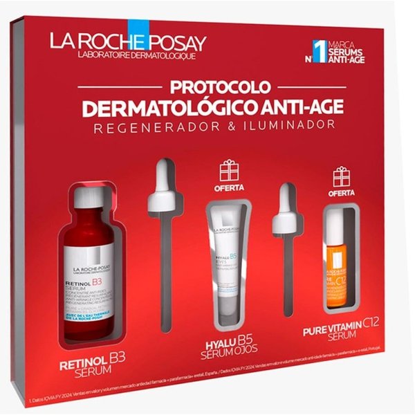 Cofre La Roche-Posay Retinol B3 SéRum 30 Ml + Hyalu B5 SéRum Ojos 5 Ml + Pure Vitamin C12 SéRum 10 Ml-image