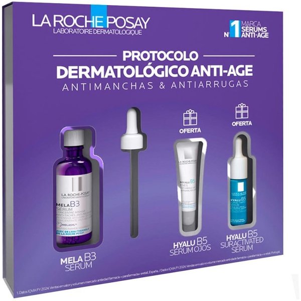 Cofre La Roche Posay SéRum Mela B3 30 Ml+Hyalu B5 Ojos 5 Ml+Hyalu B5 10 Ml-image