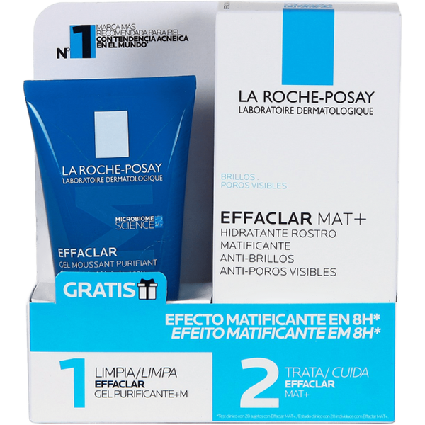 Pack La Roche-Posay Effaclar Mat+ 40 Ml + Mini Gel 50 Ml-image
