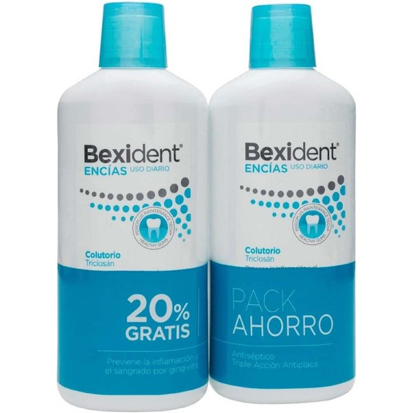 Duplo Isdin Bexident EncíAs TriclosáN Colutorio 2X500 Ml-image