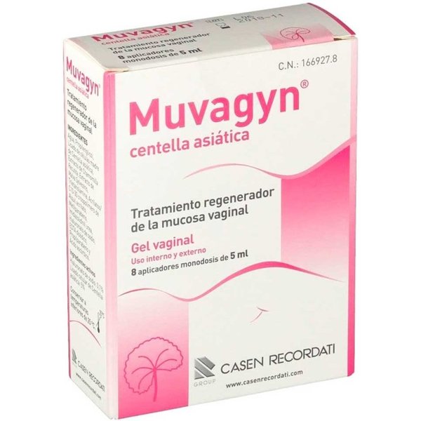 Muvagyn Centella AsiáTica Gel Vaginal 8 Aplicaciones 5 Ml-image