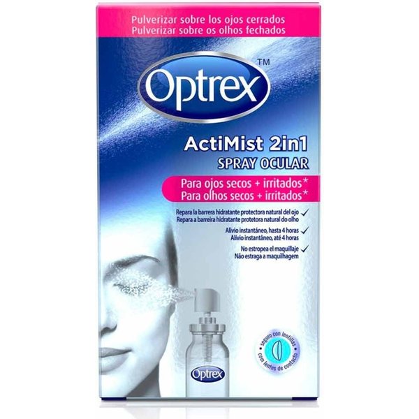 Optrex Spray Actimist 2 En 1 Ojos Secos E Irritados 10 Ml-image