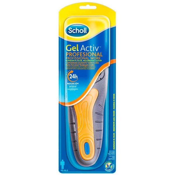 Scholl Plantillas Gel Activ Profesional Hombre Talla 40-46.5 2 Ud-image