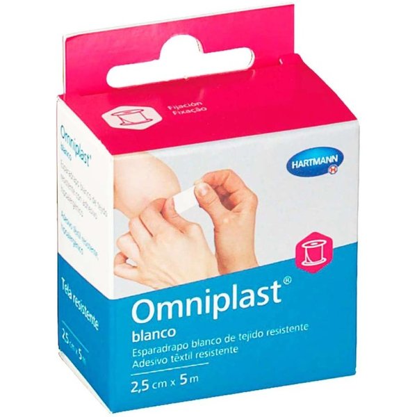 Omniplast Esparadrapo Blanco 2,5Cmx5M-image