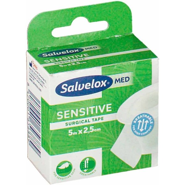 Salvelox Sensitive Cinta QuirúRgica 5Mx2,5Cm-image