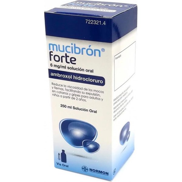 MucibróN Forte 6 Mg/Ml SolucióN Oral 250 Ml-image