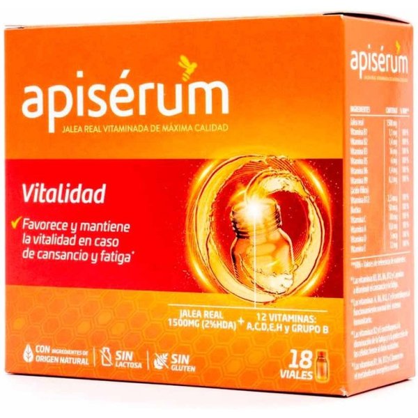 Apiserum Vitalidad 18 Viales-image