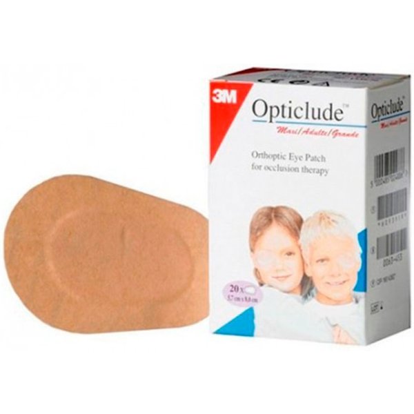 Opticlude Parche Ocular Plus PequeñO 20 Unidades-image