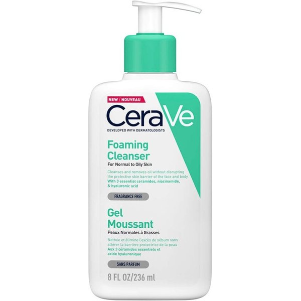 Cerave Gel Limpiador Espumoso 236 Ml-image