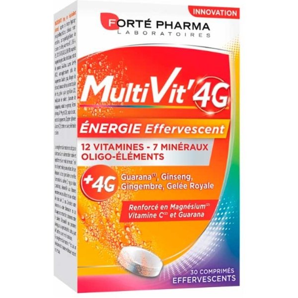 Forté Pharma Multivit 4G Energy 2 Tubos 15 Comprimidos Efervescente-image