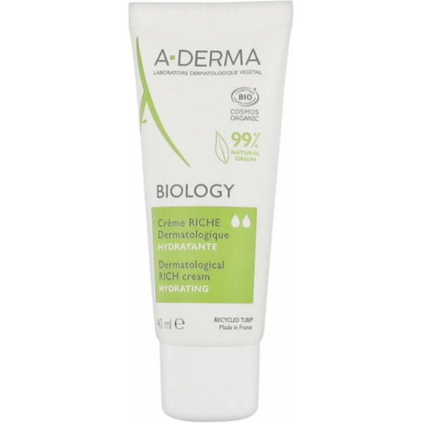 A-Derma Biology Crema Rica DermatolóGica Hidratante 40 Ml-image