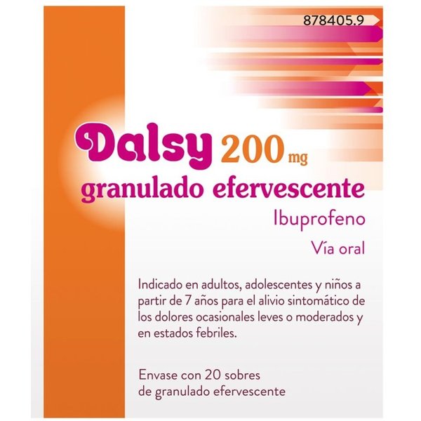 Dalsy 200 Mg 20 Sobres Granulado Efervescente-image