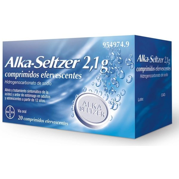 Alka Seltzer 20 Comprimidos Efervescentes-image