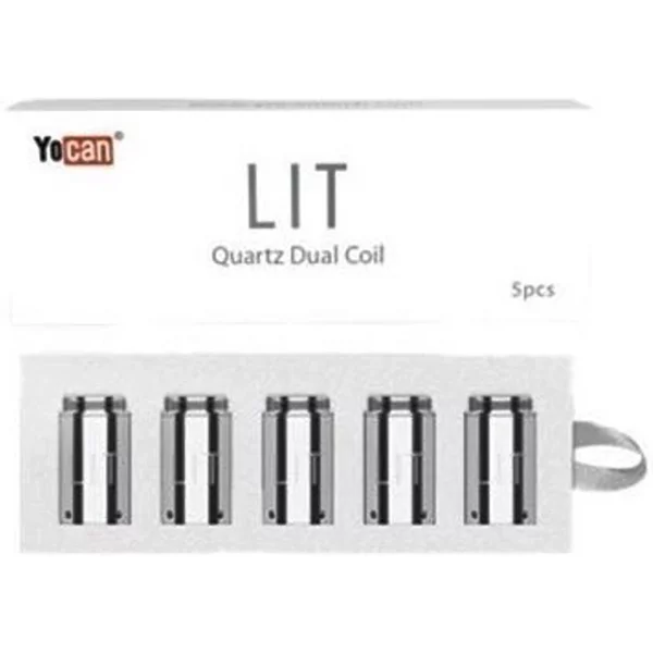 Yocan Lit Quartz Dual Replacement Coil 5 Piece
