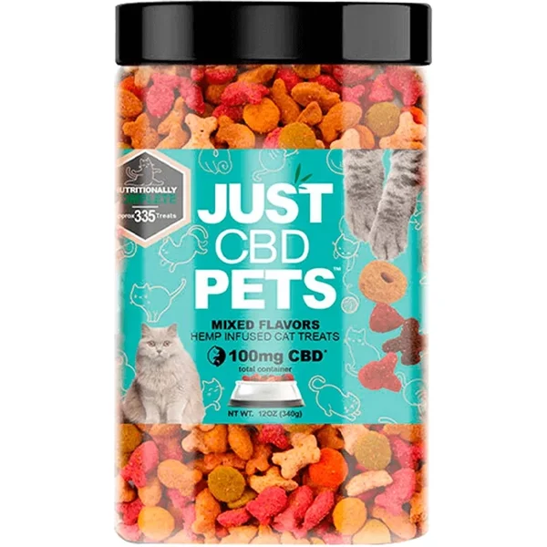 Just CBD Mixed Flavors Cat Treats 100mg