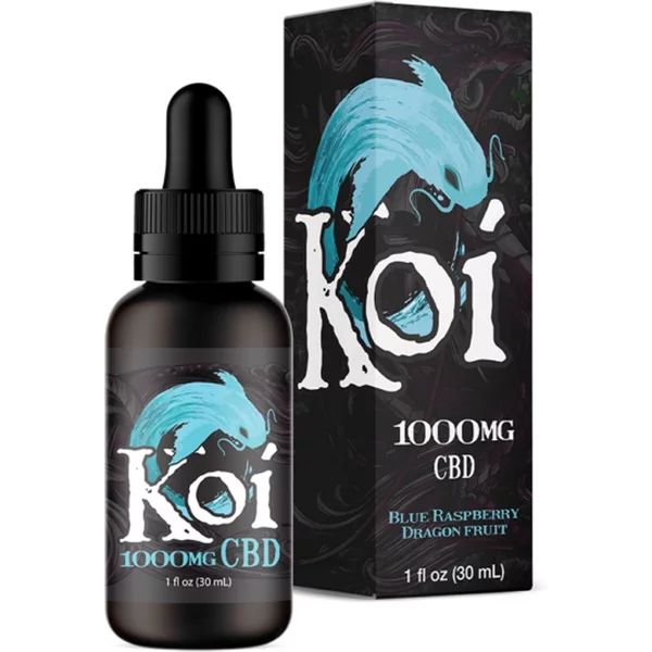 Blue Raspberry Dragon Fruit Koi CBD Vape Juice 30ml