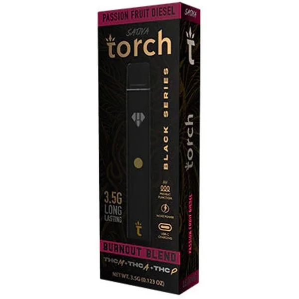 Passion Fruit Diesel Torch Burnout Blend Black Series 3.5G Vape
