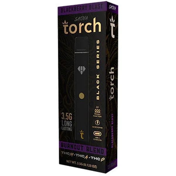 Blackberry Blest Torch Burnout Blend Black Series 3.5G Vape
