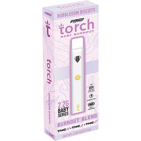 Bubblegum Biscotti Torch Baby Burnout Blend Disposable 2.2G