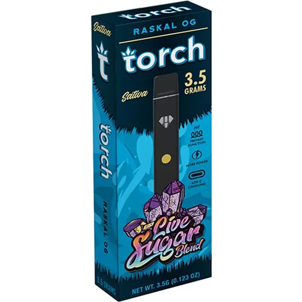 Raskal OG Torch Live Sugar Blend Vape 3.5G