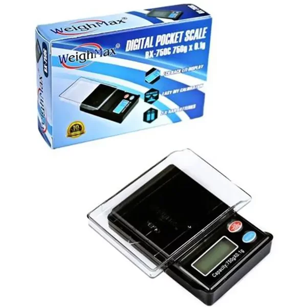 WeighMax BX-750C Digital Pocket Scale 750g x 0.1g