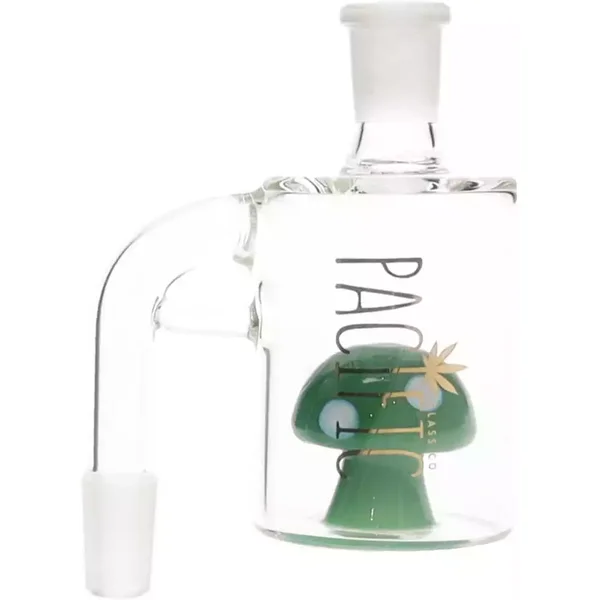 Pacific Color Mushroom 90 Degree 14MM Male Joint Ash Catcher